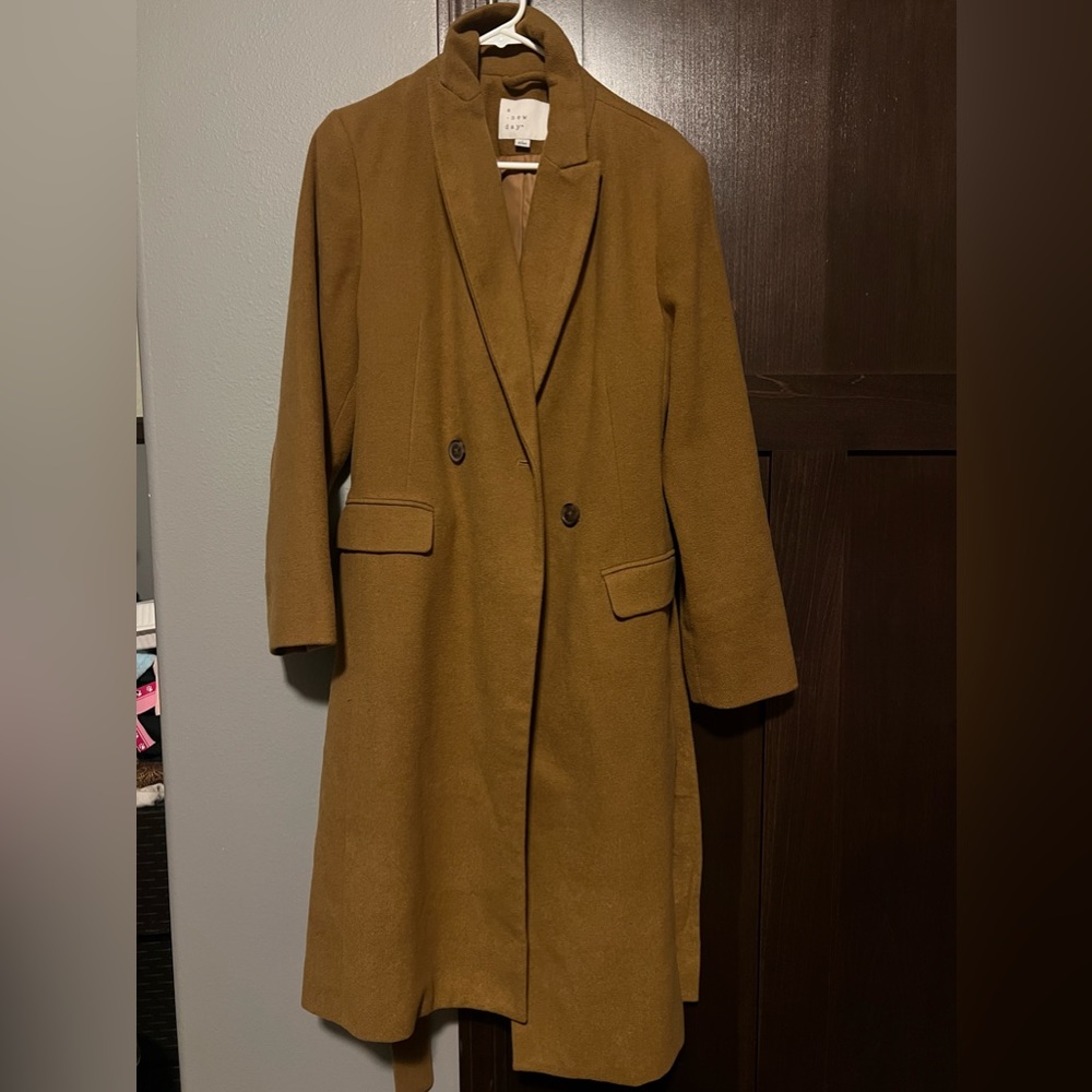 A new day long trench coat